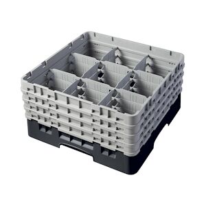 Cambro - Panier de Lavage à 9 compartiments Hauteur Maximum du verre 21,5cm - 9S800110