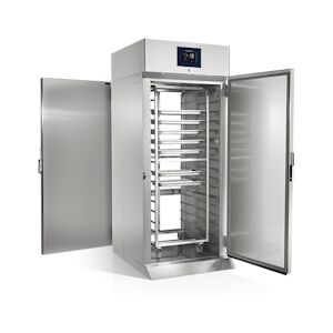 Virtus group Congélateur Pass Through 700 Litres En Inox GN 2/1, 10°/ 20°C, Isolation 80 mm Wifi Virtus BMB0090/F