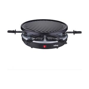 Wëasy Appareil a Raclette LUGA60 - et grill 4 personnes - 900W - Revetement anti-adhésif - 30x30cm - Plaque amovible usage non-intensif WEASY