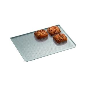 Bartscher Plaque de cuisson Aluminium perforé Bord sur 3 côtés 433x333x10(h)mm