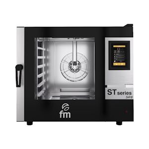 FM Four Mixte Electrique A Injection De Vapeur 880X 935X835 -6 Niveaux 600X400/Gn1/1 - 400/3+N/50-60Hz - Puissance 10500W - Panneau Tactile STB-606-V7