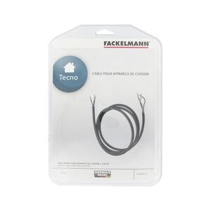 FACKELMANN Câble électrique pour appareil à raclette et crêpes party 3G6 mm²