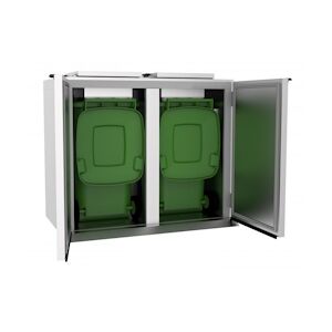 CombiSteel Réfrigérateur à Déchets 2x240L