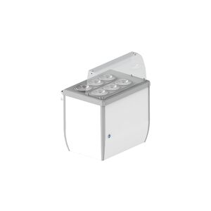 Iarp Conservateur à glace avec bac anti rotation GLOBO RETRO 330, 1020 x 720 x 1300 mm, statique, blanc