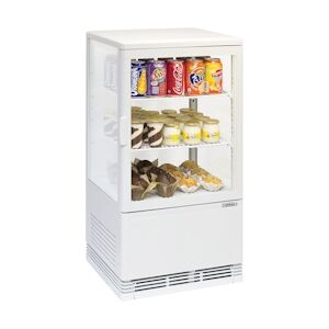 CASSELIN Mini vitrine réfrigérée positive 58L Blanche Casselin