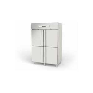 CORECO Armoire Cotes Emboutis 4 Portillons Gn2/1 - Isolation 75Mm - 1360X860X2130 - Capacite 1404L - Temperature -2C/+8C AGR-1004-PF