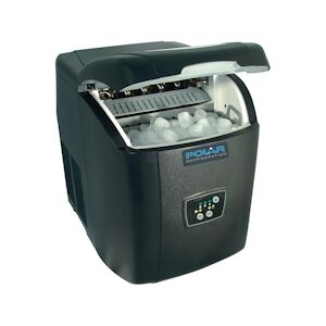 Polar Machine à glaçons 11 Kg par jour de comptoir, réservoir 1 Kg, 130 W, 220 V - MONO