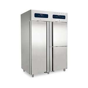 Virtus group Réfrigérateur 700+350+350 litres en inox à 3 températures GN 2/1 Virtus