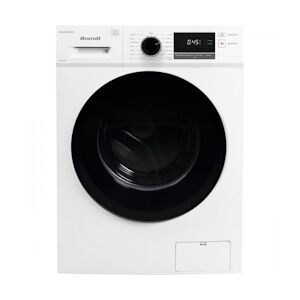 Brandt Lave-linge hublot LLC124W - 12 kg - Induction - 1400 trs/min - Blanc usage non-intensif BRANDT