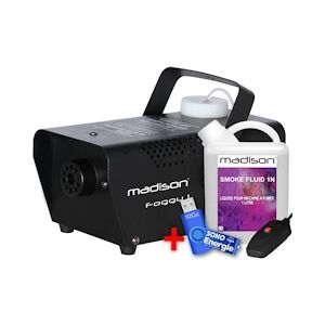 MADISON Machine a Fumee 400 W - Telecommande + 1L Liquideé +Clé USB 32G