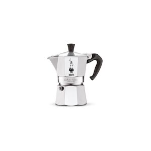 Bialetti Caffettiera Moka Express Aluminium, Argent, Capacité 3 tasses