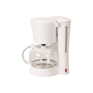 aro Cafetière CM1216, 26.4 x 17 x 30 cm, verseuse en verre, 1,25 L (jusqu'à 12 tasses), 870 W, anti-goutte, blanc