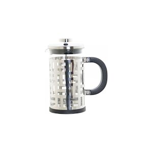 Cafetière à Piston Noir Acier inoxydable Argent Verre Borosilicaté (600 ml) usage non-intensif DKD Home Decor