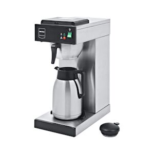 Metro Professional Cafetière à filtre GCT2001, acier inoxydable, 21.5 x 41 x 52 cm, 1.9 L, 2000 W, verseuse isotherme incluse, argentée