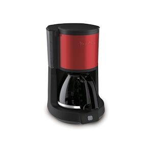 Moulinex Cafetière Subito 15 tasses rouge - Autre Inox Moulinex 22x23.3 cm