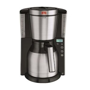 Melitta 1011-16 Cafetiere Filtre Programmable Avec Verseuse Isotherme Look Iv Therm Timer - Noir - Publicité