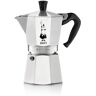 Bialetti Cafetière Moka express en aluminium, argent, Capacité 6 tasses