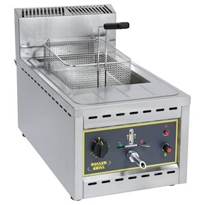 Roller Grill Friteuse a gaz 12 L, 8000W