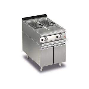 BARON Friteuse à Gaz sur meuble 2 x 10 L P700 19 kW