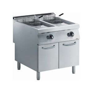 CombiSteel Friteuse Gaz sur Meuble 2 x 15 Litres 14 kW