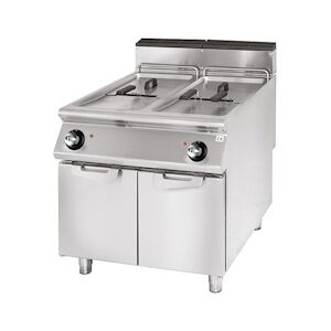 Virtus group Friteuse gaz, capacité 2x 17 litres Virtus