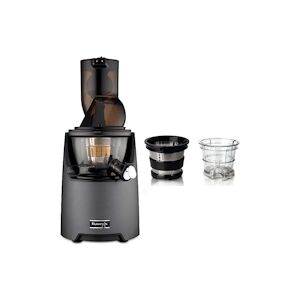 Kuvings Kuving's - Extracteur de jus vertical EVO820 + Kit Sorbet & smoothie - livre de recettes offert - Gris Anthracite