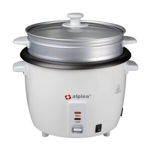 Alpina Cuiseur à riz 1.8L 700W Cuiseur Vapeur Rice Cooker ALPINA