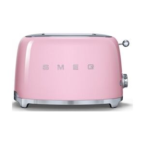 SMEG Grille Pain Toaster 2 Fentes 950w 3 Programmes Rose Usage Non Intensif Smeg