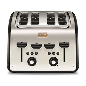 Tefal Grille Pain - Toaster Electrique TEFAL Maison 4 fentes - Réchauffage, Décongélation - 7 niveaux de dorage usage non-intensif Tefal