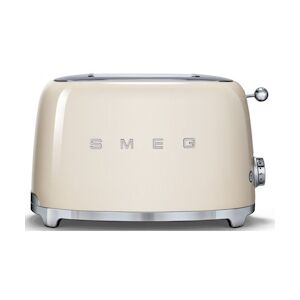 SMEG Grille Pain Toaster 2 Fentes 950w 3 Programmes Creme Usage Non Intensif Smeg