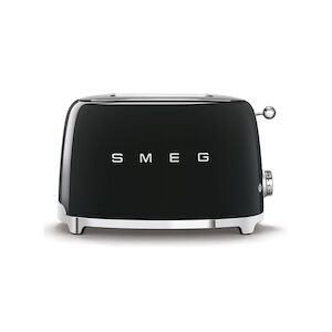 SMEG Grille Pain Toaster 2 Fentes 950w 3 Programmes Noir Usage Non Intensif Smeg