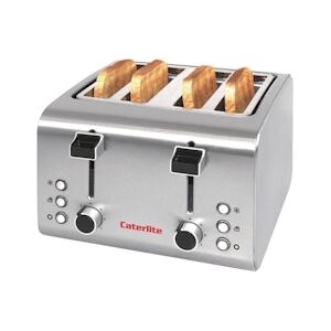 CATERLITE grille-Pain Inox - 4 Tranches