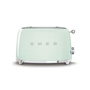 SMEG Grille Pain Toaster 2 Fentes 950w 3 Programmes Vert D'eau Usage Non Intensif Smeg