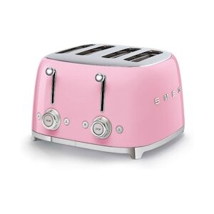 SMEG Grille-pain TSF03PKEU Rose 2000 W usage non-intensif Smeg