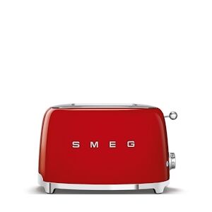SMEG Toaster 2 tranches années 50 rouge - Acier Smeg