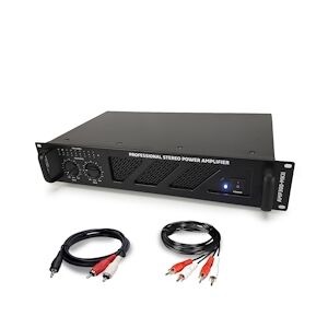 Ibiza Sound Amplificateur DJ Ibiza Sound AMP300-MKII de sonorisation - 2 x 240W + câblages