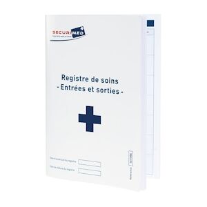 Registre d'infirmerie et de soins SECURIMED