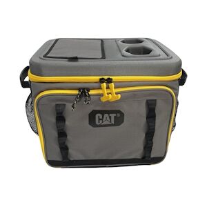 Caterpillar Glacière portable Sac isotherme 39 Litres Grand volume Chantier Camping Plage Caterpillar