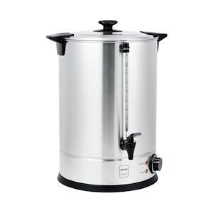 Metro Professional Bouilloire / Distributeur de vin chaud GWB1020, acier inoxydable, 20L, 2600W, 130 tasses, avec indicateur de niveau d'eau, argent