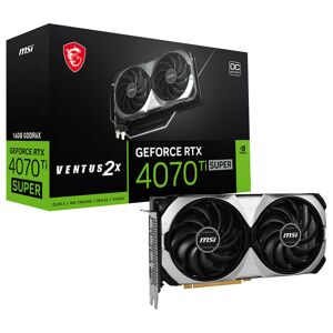 MSI GeForce RTX 4070 Ti SUPER 16G VENTUS 2X OC