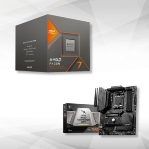 AMD Ryzen 7 8700G Wraith Spire (4.2 GHz / 5.1 GHz) + MAG B650 TOMAHAWK WIFI - Publicité