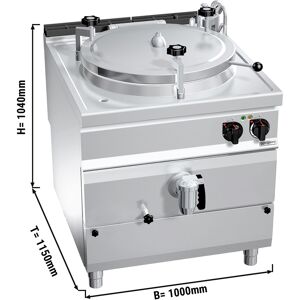 GGM GASTRO - Marmite électrique sous pression - 200 litres - 32 kW - Chauffage indirect