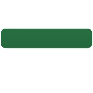 GGM GASTRO - Panneau frontal vert foncé 1,6 m - RAL 6002