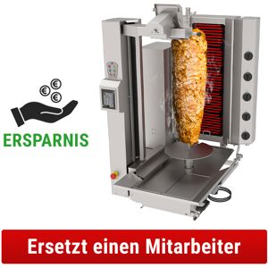 GGM GASTRO - Robot kebab électrique - 5 brûleurs - max. 120 kg