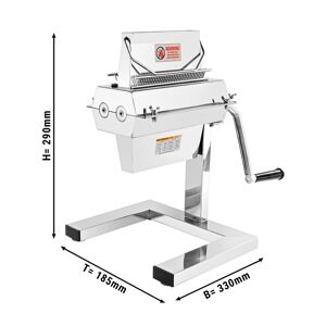 GGM GASTRO - Attendrisseur de viande manuel - Largeur de coupe max. 178 mm