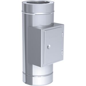 GGM GASTRO - Élement avec trappe de ramonage - Inox - Ø 450 mm