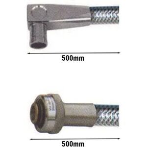 GGM GASTRO - Tuyau de sécurité gaz - 500mm - EN 14800