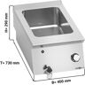 GGM GASTRO - Bain-marie électrique - 1,2 kW - 1x GN 1/1 Argent