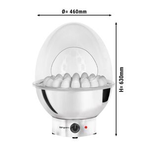 GGM GASTRO - Chauffe-oeufs - Chrome - pour 37 oeufs