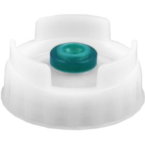 GGM GASTRO - (6 pièces) Membrane avec valve silicone verte pour bouteille à sauce - pour flacons doseurs & Flacons verseurs - Vert